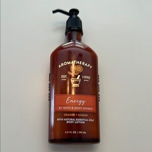 Bath & Body Works Aromatherapy Energy Orange Ginger Body Lotion